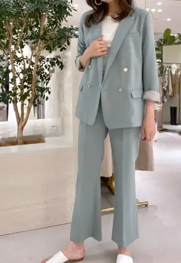 Loungedress 라운지 드레스 TR 슬랙스 팬츠 S
