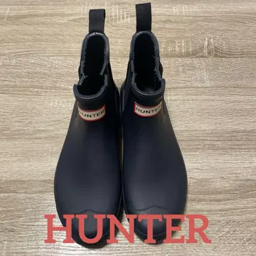 [새상품급] HUNTER 헌터 chelsea boots 첼시 navy