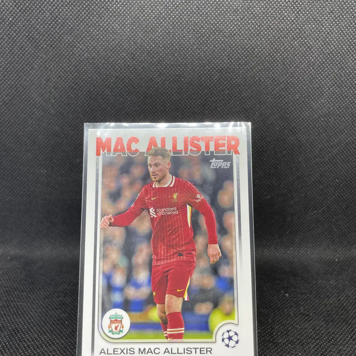 24-25 Topps Liverpool Alexis Mac Allister Soccer Card #탑스