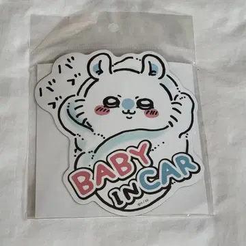 치이카와 모몽가 자동차 마그넷 BABY IN CAR