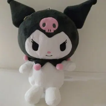 산리오 쿠로미 볼 체인 마스코트 파우치 봉제 인형