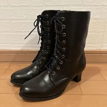 쿄우에츠 하카마 부츠 레이스업 부츠 하카마용 부츠 23cm