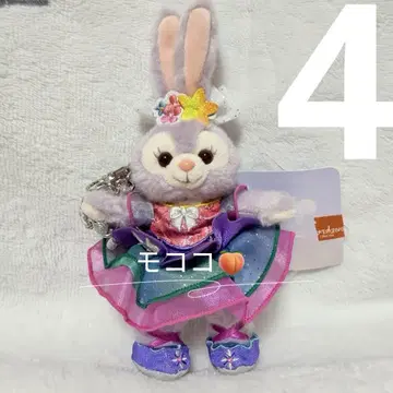 홍콩 디즈니 개원 20주년 기념 스텔라루 봉제 인형 키체인