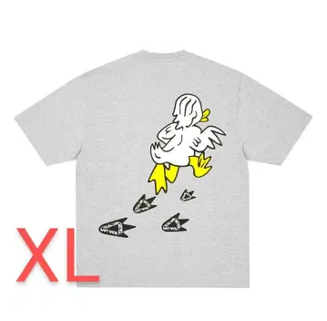 PALACE Duck Off T-Shirt XL 사이즈 새상품 Grey