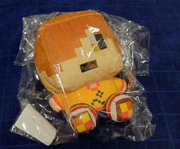 일상 그룹 페인트와 마인크래프트 봉제 인형