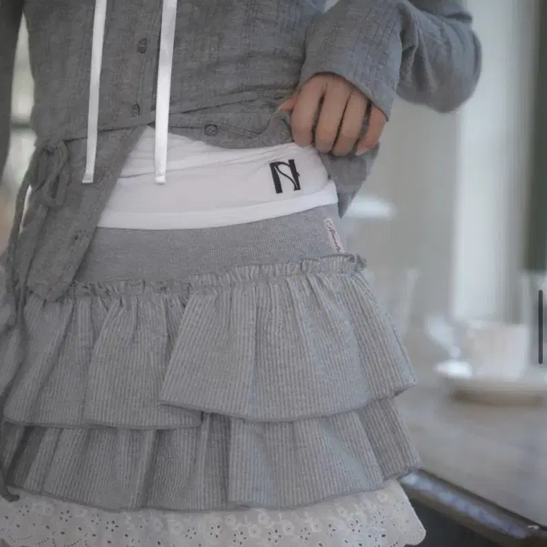【NEWALRIN】 Bubble cancan lace mini skirt ♥3Colors Bubble cancan lace mini skirt - 뉴얼린