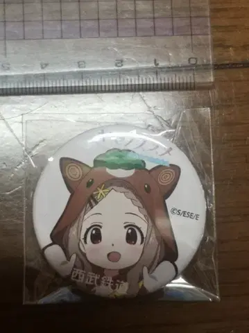 야마노스스메 세이부 철도 아오바 코코나 캔뱃지