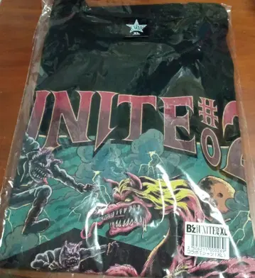 UNITE #02 블랙 티셔츠 XL