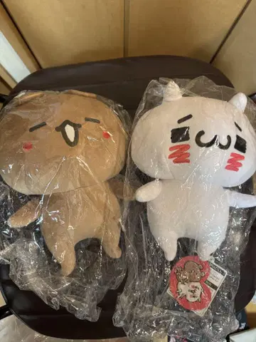 너무 사랑스럽고 너무 좋아하는 봉제 인형 세트