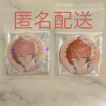 니지산지 SUISAI RAIN 캔뱃지 아카기 웬 2개