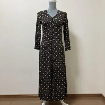 로라 애슐리 여름 아트 디자인 패턴 성인 롱 원피스 원피스