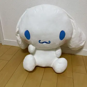 시나몬 롤 봉제 인형 약 30cm 화이트