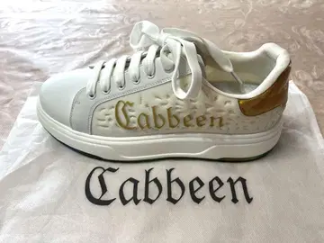 cabbeen 통굽 스니커즈 화이트 화이트 26cm
