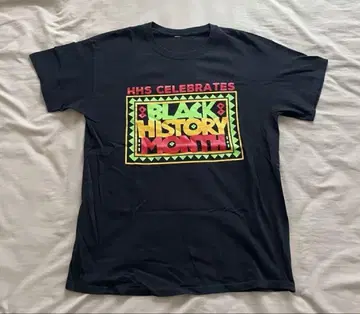 90년대 00년대 BLACK HISTORY MONTH 티셔츠