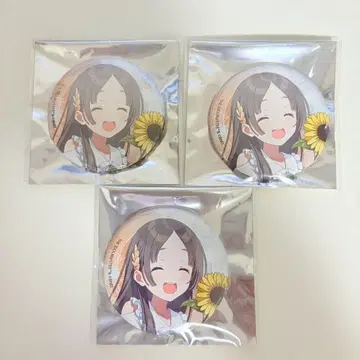 학 마스 쿠라모토 치나 캔뱃지 3개