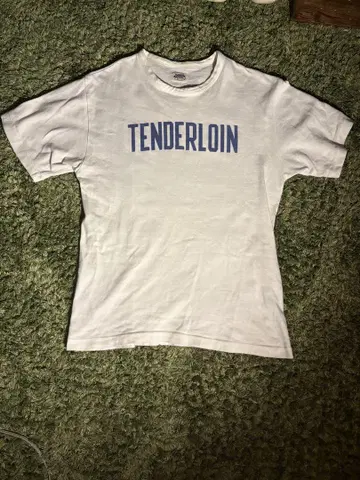 기무라 타쿠야 착용 텐더 로인(TENDERLOIN) 로고 티셔츠