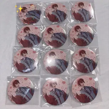 우라시마사카타센 아호노 사카타 캔뱃지 실물 크기