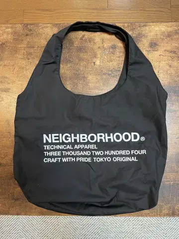NEIGHBORHOOD 25SS 토트백 블랙