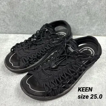 KEEN 킨 유니크 샌들 25 블랙
