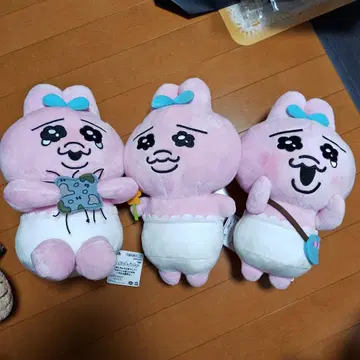 빤쮸토끼 봉제 인형 3종 세트