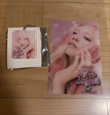 챤미나 AREA OF DIAMOND 3 포토 키링 포토 카드