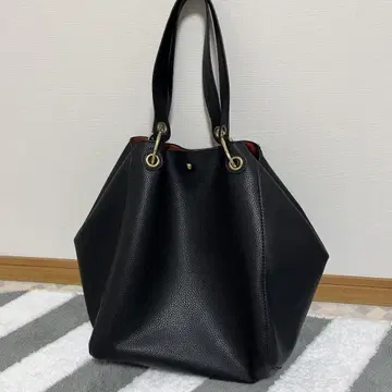 가죽풍 토트백