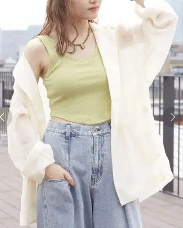 w closet 시어 테일러드 자켓 프리 사이즈 아이보리 여름