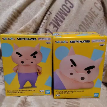 크레용 신짱 SOFIMATES 부리부리자에몬 2개 세트
