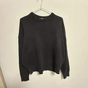 유니클로 C 스무스 코튼 크루넥 스웨터