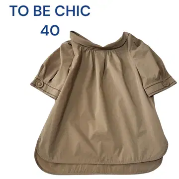 TO BE CHIC 투 비 시크 40 L 블라우스 반팔 상의