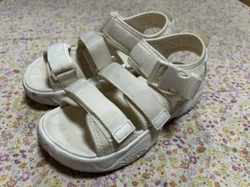 휠라 테이퍼 샌들 여성용 화이트 24cm