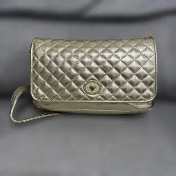 PHILIPPE MODEL 골드 퀼팅 백
