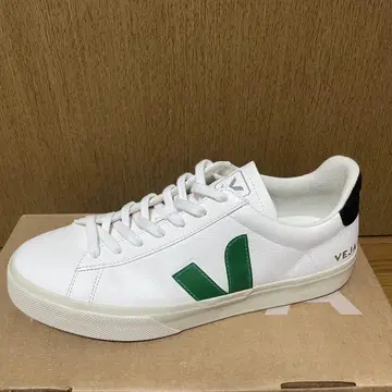 [새상품급] VEJA 화이트/그린 스니커즈