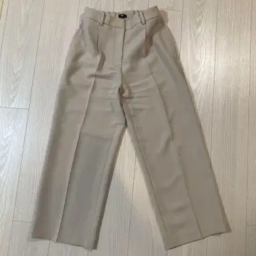 PLST 베이지 와이드 팬츠 M 사이즈