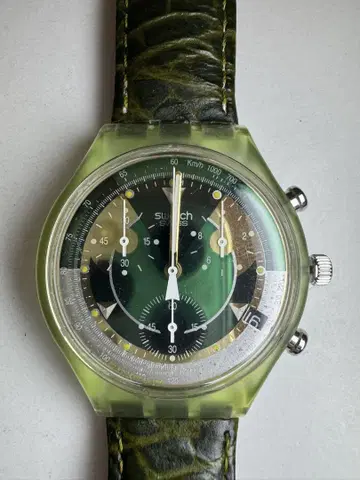 빈티지 Swatch 크로노그래프 [Mimetic] 작동 확인 완료
