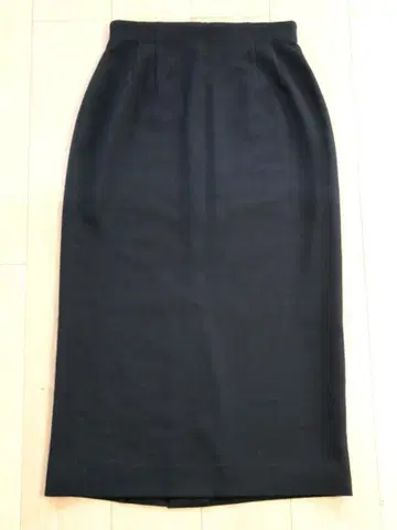 여성용 블랙 롱 스커트 블랙 컬러 M~L