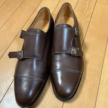 JOHN LOBB 더블 몽크 스트랩 신발