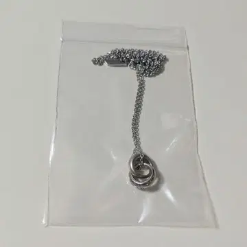 폴스미스 목걸이 더블 링 모티브