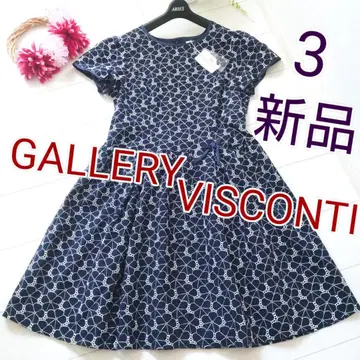 GALLERY VISCONTI 갤러리 비스콘티 새상품 사이즈 3 꽃무늬