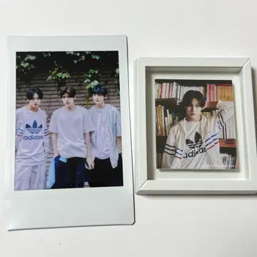 NCT WISH 사진전 리쿠 인스턴트 포토 카드 프레임 마그넷