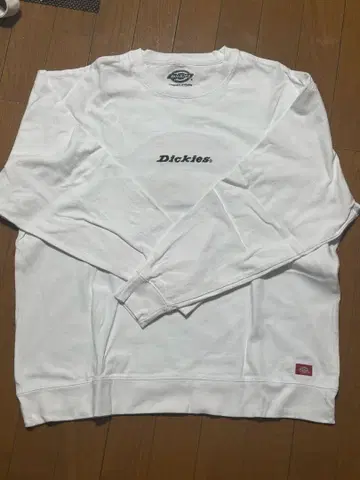 디키즈 롱 T 화이트