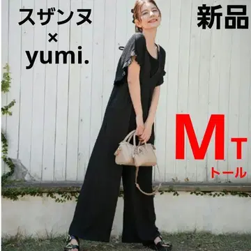 새상품 yumi 스잔느 콜라보 살로펫 올인원 시마무라 MT 블랙