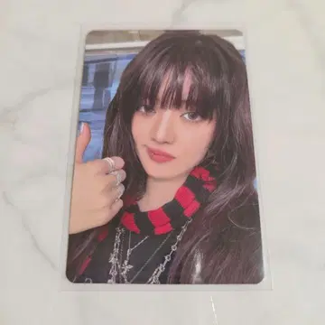 i-dle 민니 특전 트레이딩 카드 워너 we are