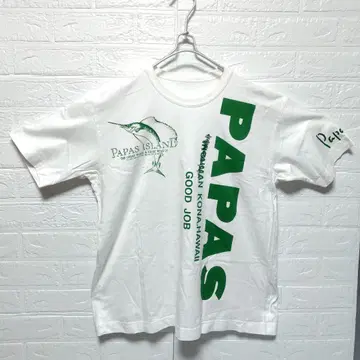 파파스 PAPAS 티셔츠 빅 로고 카지키
