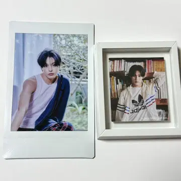 NCT WISH 사진전 리쿠 인스턴트 포토 카드 프레임 마그넷