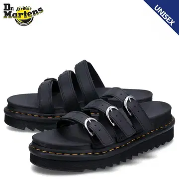 Dr. Martens 닥터마틴 슬라이드 샌들 블레어 통굽 블랙