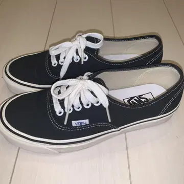 VANS 블랙 Style 44 애너하임 어센틱 26cm