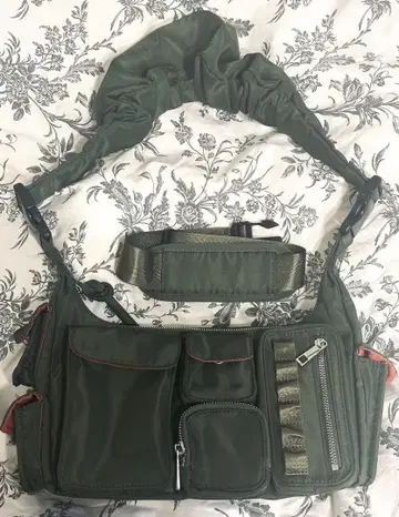 AMERI 2WAY SHOULDER MILITARY BAG 카키
