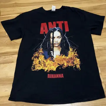 리한나 ANTI 길단 RIHANNA 티셔츠 사이즈 L