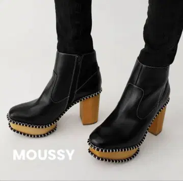 moussy 마우지 통굽 부츠
